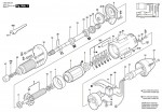 Bosch 0 602 226 204 ---- Straight Grinders Spare Parts